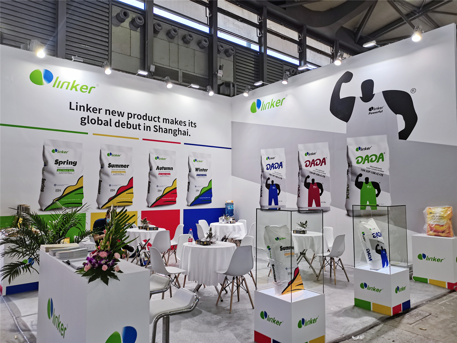 Photo of Linker Agri participating in Shanghai CAC exhibition in 2021